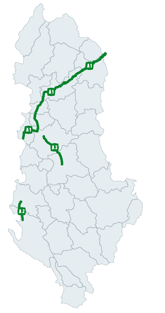 Autostrady W Albanii Op Aty Drogowe Mapa Przepisy Autostrady Pl