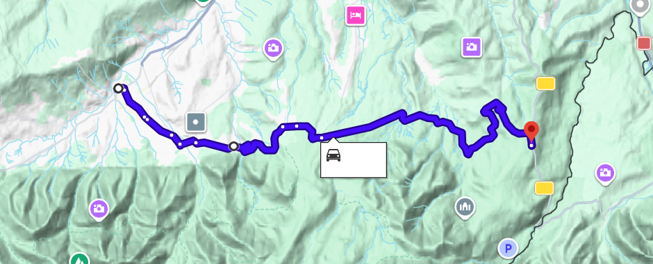mapa drogi oswalda