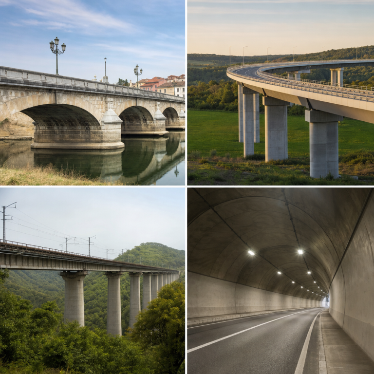 Most, wiadukt, estakada i tunel - różnice